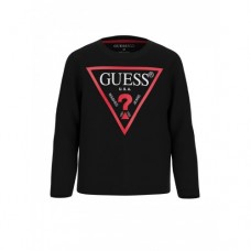 GUESS μπλούζα παιδική N84I24K8HM0-JBLK μαύρη